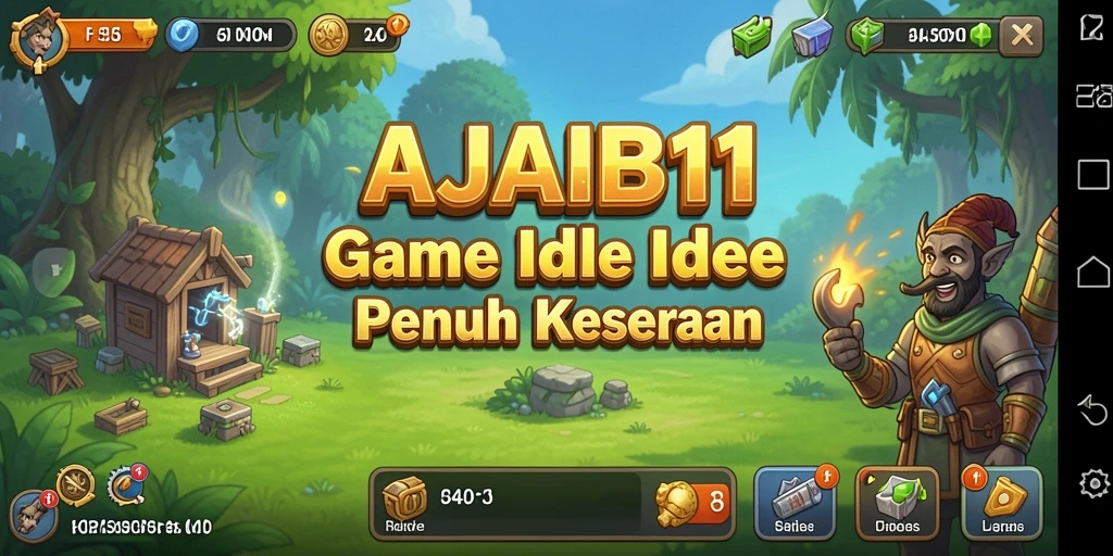 Tangkapan layar dari gameplay AJAIB11 menunjukkan aksi seru dan grafis memukau.