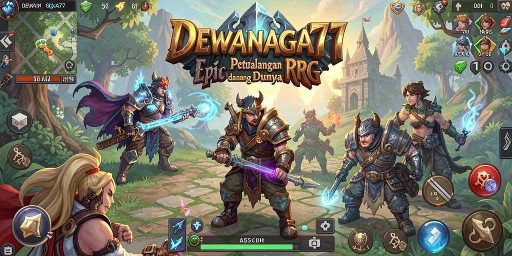 Gameplay seru dan mendebarkan dalam DEWANAGA77.