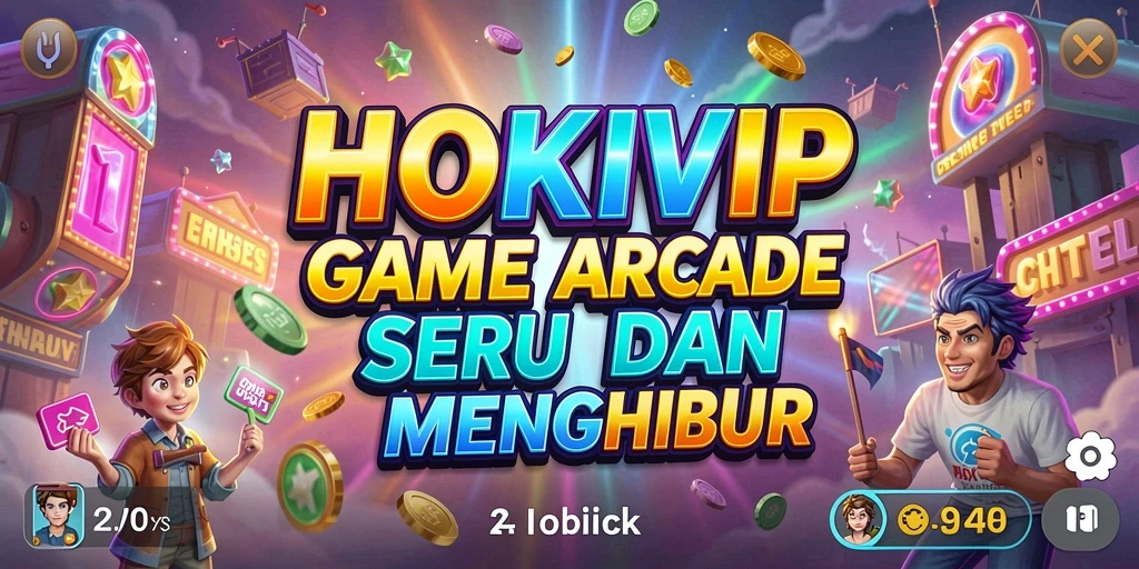 Screenshot gameplay menunjukkan keseruan level HOKIVIP.