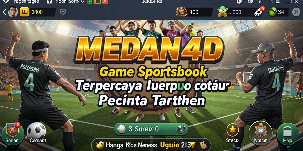 Tampilan gameplay menarik dengan berbagai opsi taruhan Sportsbook.