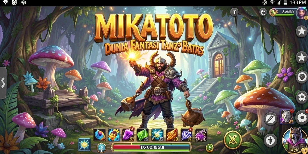 Screenshot utama MIKATOTO dengan gameplay yang menakjubkan.