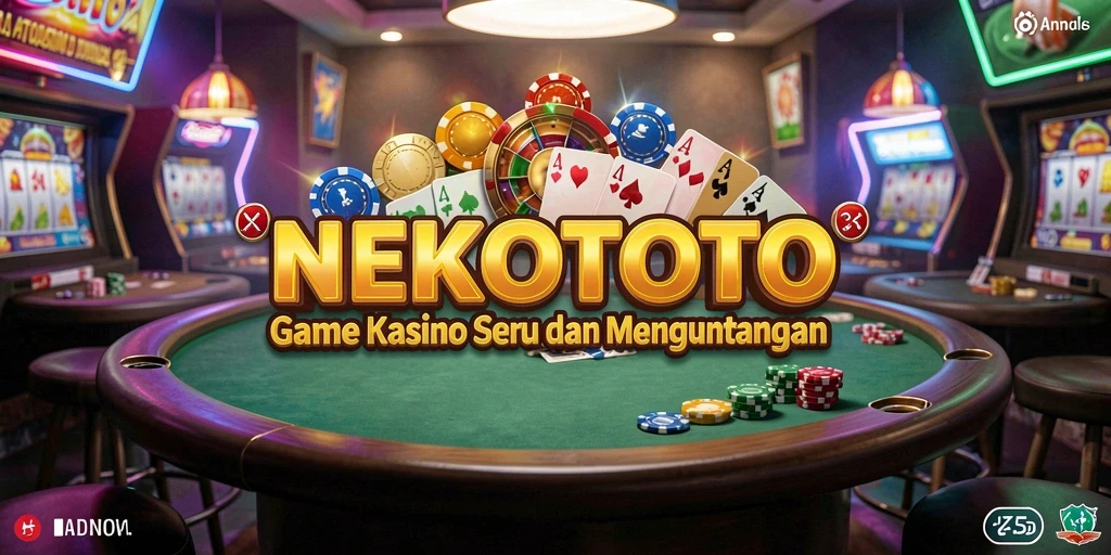 Gambaran menarik gameplay Kasino di NEKOTOTO.