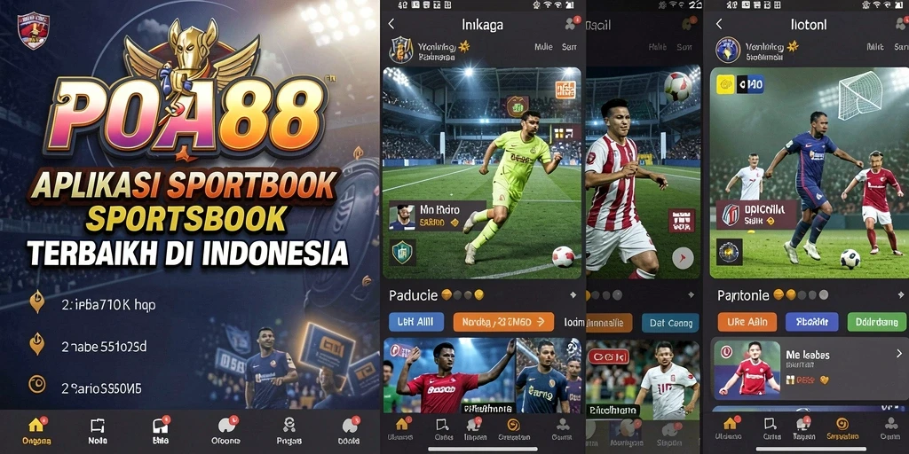 Tampilan menawan dari gameplay POA88 dalam taruhan Sportsbook.